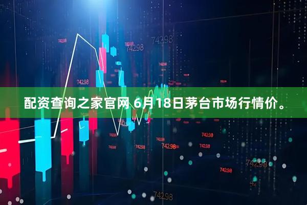 配资查询之家官网 6月18日茅台市场行情价。